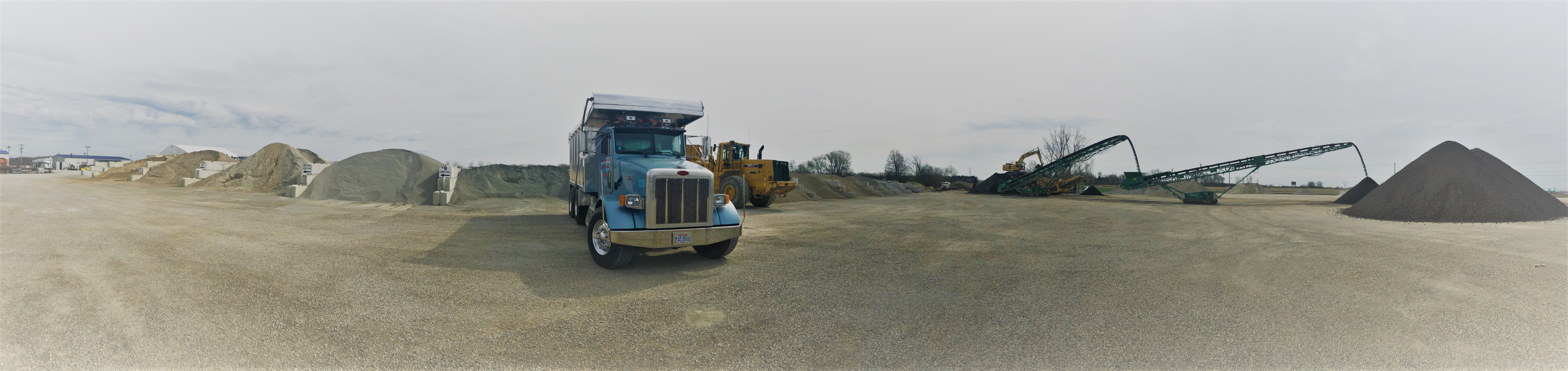 Limestone for sale at Mike's Trucking