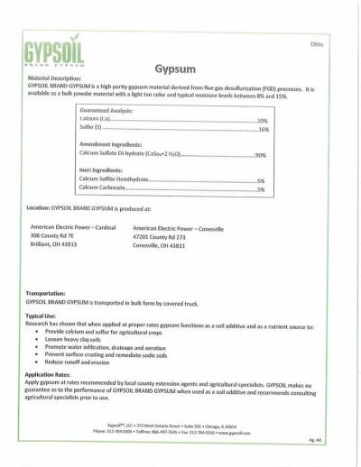 Gypsum Fertilizer - Image 9
