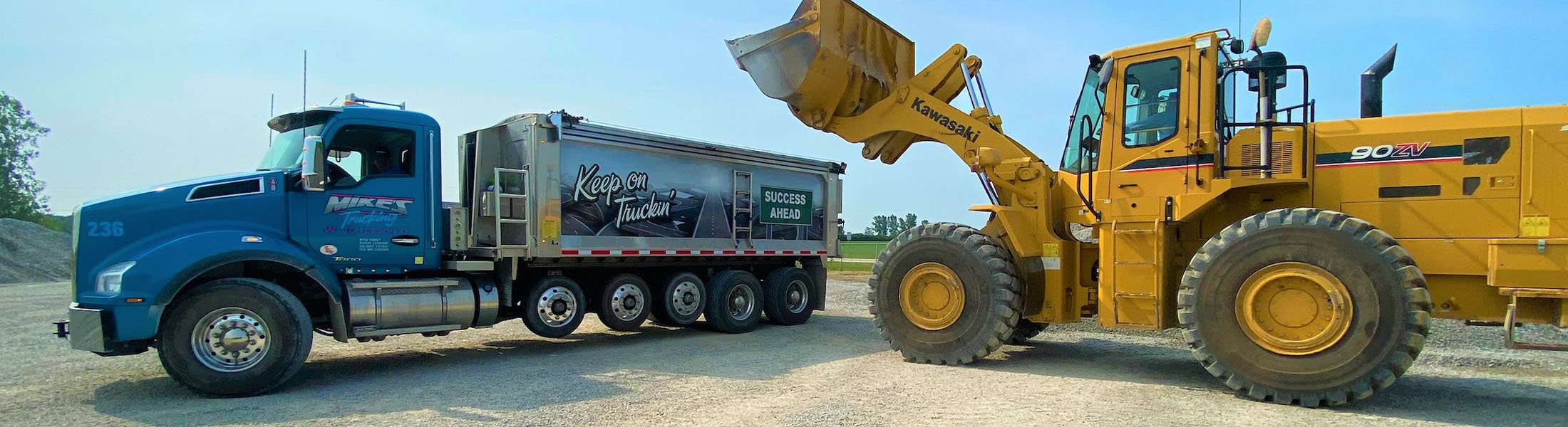 Mike's Trucking 50 Truck Fleet