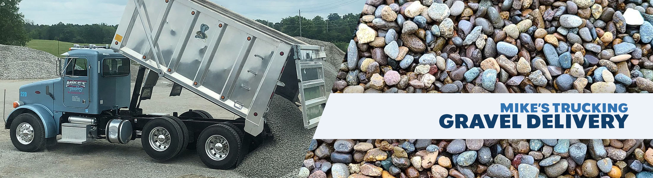 Mike's Trucking Gravel Delivery