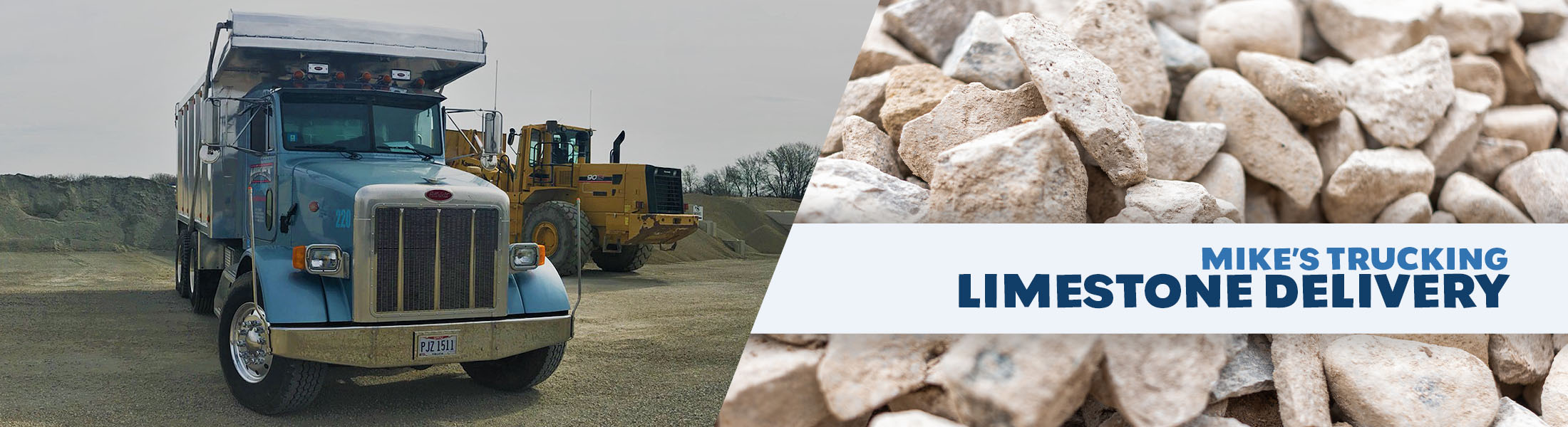 Mike's Trucking Limestone Delivery